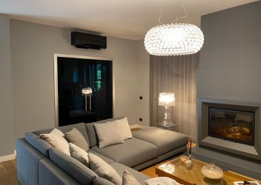 TOP Design e risparmio energetico per climatizzare villa a due piani